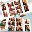 600 Pockets Photo Album 4x6 with Writing Space, Large Capacity 4x6 Photo Album Holds 600 Horizontal and Vertical Photos, Linen Cover Acid Free Pages Photo Book for Family Wedding Baby Pictures, Beige