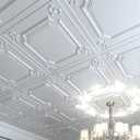 Art3d Drop Ceiling Tiles 24x24 in White (12-Pack, 48 Sq.ft), Wainscoting Panels Glue Up 2x2