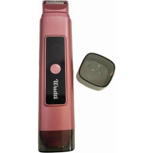 Bikini Trimmer for Women: Women's 2-in-1 Electric Shaver with Digital Display, IPX7 Waterproof & Travel Lock - Dual Head Trimmer for Underarms, Legs, Face