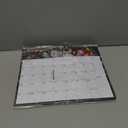 Calendar 2025-2026 - Durable Thick Paper, Includes July 2025 to December 2026, 11 x 8.5 Inches for Home & Office Planning With Holiday Marking Stickers (B)