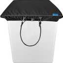 Bucket Truck Cover - Double Layer Oxford Cloth, Fits 1 Man Vinyl Bucket, 28" x 34" x 6", Bucket Truck Accessories, Easy to use, Tear-resistant, with Elasticated Cord Buckle. (Black)