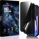 2 Pack Privacy Screen Protector for Google Pixel 9 Pro [Not Glass], Anti-spy Flexible TPU Screen Protector, Support Fingerprint 3D Curved Full Coverage