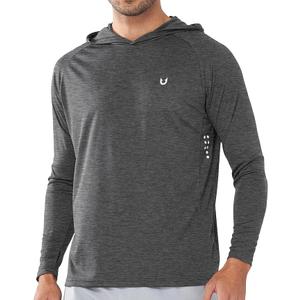 NORTHYARD Men's UPF 50+ Hoodie Shirts Long Sleeve Sun Protection Fishing Swim Lightweight UV SPF Running Rash Guard Quick Dry, 2XL