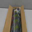 ENJOYBASICS Matte Black Shower Curtain Rod 30 to 76 Inches, 1 Inch Stainless Steel Adjustable Spring Tension Rods No Drill for Bathroom, Closet, Window, Room Divider, Never Rust, Non Slip