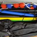 GoSports Ladder Toss Indoor & Outdoor Game Set with 6 Soft Rubber Bolo Balls and Travel Carrying Case - Choose Pro or Classic