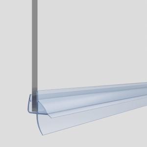 Pivot Shower Door Bottom Seal 36 in., Frameless Glass Seal Strip, Shower Door Sweep, Stop Shower Leaks and Create a Water Barrier (for 1/4" Glass)