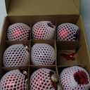 Red Glass Christmas Ball Ornaments, 3.15 Burgundy Ornament for Christmas Tree Set of 8 with 3 Different Finishes, Vintage Xmas Balls for Home Decor, Thanksgiving Party Gift