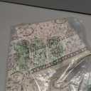 Washable 2x3 Entryway Area Rug - Neutral Kitchen Rug Runner Vintage Soft Floor Mat Non Slip Indoor Farmhouse Carpet for Bathroom Living Room Bedroom (2 X 3, Beige)