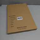 3 Pack Serving Tray with Handles, Stackable Reusable Trays for Serving Food, Plastic Serving Platters for Party, Charcuterie, Fruit, Appetizer, Solid Cream