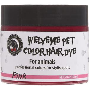Dog Hair Dye - Permanent, Professional, Bright Pink Color for Dogs and Horses