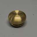 PRETYZOOM Copper Incense Powder Jar Airtight Small Storage Canister Decorative Tea Pot Multi-Function Desktop Container 1.92X1.57X1.18In