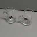 2pcs Glass Creamer Pitcher Sauce Serving Pitcher Milk Creamer Jug,100ml