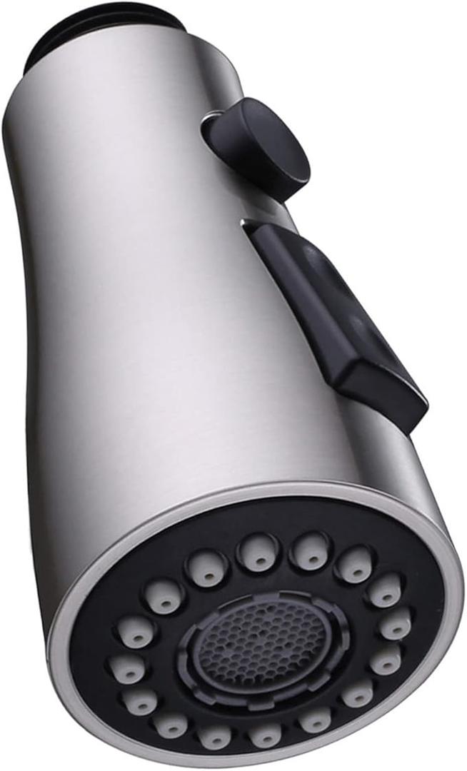 Kitchen Faucet Head Replacement, Sink Faucet Sprayer Attachment, Stream Spray and Pause Mode