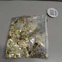 Packed Party Spirit Squad Confetti Everything Pouch, Makeup Bag, Travel Bag,Cosmetic Bag for Women (Good As Gold) (Blue)