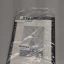 upsimples 8x10 Picture Frame, Display Pictures 5x7 with Mat or 8x10 Without Mat, Wall Hanging Photo Frame, Black, 1 Pack