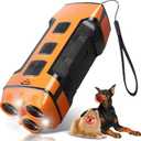 Dog Bark Deterrent Devices Rechargeable Ultrasonic Bark Control, 35FT Range Anti-Barking Device for Dogs Training, Safe Effective Indoor Outdoor Use Portable Design, Orange