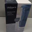 LifeStraw Home Water Filter Pitcher, 10-Cup, Stormy Blue, BPA Free Designed for Everyday Protection Against Bacteria, parasites, microplastics, Lead, Mercury, PFAS and a Variety of Chemicals