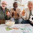 3 x Fancy Land Soccer Bingo Game Birthday Party Bingo Cards Set for Kids Adults Christmas Classroom Supplies Sports Theme Gifts 24 Players