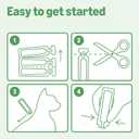 Amazon Basics Preventative Flea and Tick Topical Treatment for Cats (Over 1.5 lbs), Fast Acting and Long Lasting, 6 Count