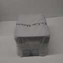 La Jolie Maison Storage Baskets for Organizing, 2 Pack, Luxury Vegan Leather Storage Cube Boxes for Closet Shelf Cabinet Bookcase, Navy Blue