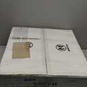 19" Farmhouse Flush Mount Caged Ceiling Fans with Lights, 6 Speeds, Rustic Low Profile Ceiling Fan with Light and Remote, Small Bladeless Ceiling Fans with Lights for Kitchen, Bedroom - ETL