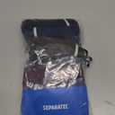 Separatec Cotton Dual Pouch Men's Underwear Comfortable Soft Breathable Everyday Boxer Briefs for men 7 Pack (Medium, Gray Blue/Dark Blue/Olive Green/Black/Dark Gray/Dark Grape Purple/Gray Purple)