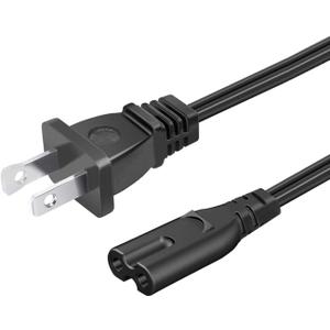 Power Cord Replacement for Marshall Acton III Speaker 8.2ft 2 Prong AC Power Cord Cable