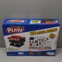Playz V8 Combustion Engine Model Kit That Runs - Build Your Own STEM Mini V8 Model Engine Kit for Adults & Kids Age 12+, Visible V8 Mini Engine Kit That Works for Adult w/ 270 STEM Parts