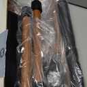 Sangohe Bed Rail for Elderly, Bed Assist Grab Bar Handle with Storage Pocket, Safety Bed Rails for Elderly Adults Getting in & Out of Bed at Home and Dorm, Reddish Brown, 504A02 (Dark Wood)