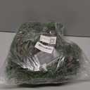 Artgar Pine Garland, Real Touch Pine Garland, 6 FT Cedar Garland, Christmas Garland with 30 Warm Lights with 8 Light Modes, Garland Christmas Decorations for Mantels Stair Table Decor (White-Green)