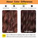 Chocolate Brown Lace Front Wig for Women 5x4x1 Lace Hairline Long Wavy Middle Part Glueless Wig Heat Resistant Synthetic Wigs for Daily Party Use 24 Inch