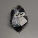 REORIA Womens Trendy Sexy Mock Turtle Neck Long Sleeve Sheer Mesh Ruched Going Out Bodysuits Tops (Medium, Black)