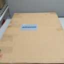 Hanobe Ottoman Serving Tray Large: 30" Decorative Trays with Handles - Wood Coffee Table Decor for Home Living Room Kitchen Counter