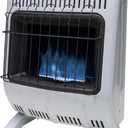 Mr. Heater MHVFBF20NGT 20,000 BTU Vent Free Blue Flame Natural Gas Heater & Supplemental Heat in Cold Rooms, Additions, Sun Rooms & Cabins - White