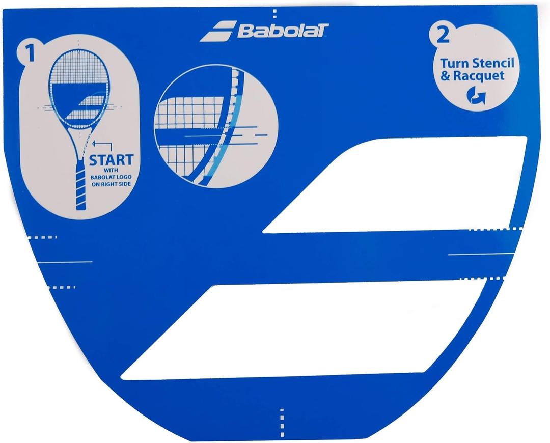 BABOLAT Stencil Logo Tennis Accessories, Adults, Unisex, Multicoloured (Multicoloured), One Size
