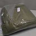 Chunky Knit Olive Green Throw Blanket 60"x80",Soft Cozy Knitted Blanket for Couch Sofa Bed, Cute Decorative Spring Throw for Living Room