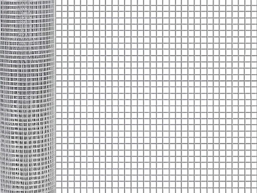 Hardware Cloth 48inx100ft 1/2 Inch Galvanized, Chicken Wire Fence Chicken Rabbit Snake cage Wire Fence Mesh Roll,Garden Plant Welded Metal Wire Fence,Poultry Animal Netting cage Screen.