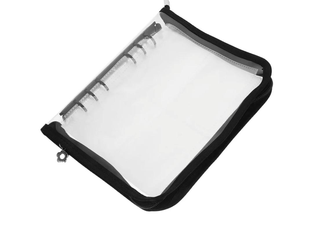 FOMIYES 1set Travel Earring Organizer Book Zippered Jewelry Storage Case for Earrings Necklaces Bracelets Stylish Compact Jewelry Organizer Individual Pockets for Travel and Home Use