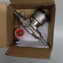 Low Profile Keg Coupler, 304 Stainless Steel D System Keg Coupler Space Saving Twist-Activated Homebrew Sankey Keg Tap with Safety Pressure Relief Valve and Connection Tape and Hose Clamp