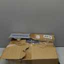 Peomeise Stretch Spandex Folding Chair Cover for Wedding Party Dining Banquet Event (Black,19 pcs)