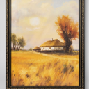 Vintage Framed Canvas Wall Art Home Wall Decor 11*14