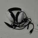 Black Shark Gaming Headset for PC, PS4, PS5, Xbox, Switch, All-in-1 Gaming Headphones with Ultra-Clear Bendable Mic, 50mm Dynamic Drivers, Noise Isolation Ear Cushions, in-line Controls - White