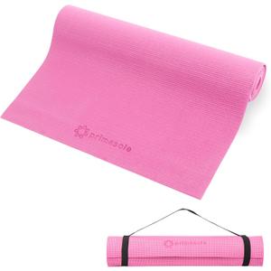 Primasole Yoga Mat with Carry Strap for Yoga Pilates Fitness and Floor Workout at Home and Gym Non-slip 9 colors