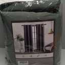 RYB HOME Soundproof Curtains 95 inches  3 Layers Blackout Curtains Noise Reducing Thermal Insulted Drapes for Bedroom Living Room Playroom, W 52 x L 95 inch, Hunter Green, 1 Pair