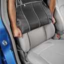 Clazzio 2013-2018 Dodge Ram Front seat only for Cloth seat Gray Leather Seat Cover