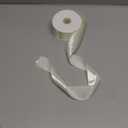 1-1/2 Inch Wide Ivory Satin Ribbon, 50 Yards Solid Polyester Fabric Ribbon for Roses Making, Gift Wrapping, Mother's Day, Wedding Decorations, Crafts, Bows