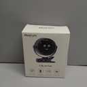 Clip on Fan for Bed, Portable Fan for Travel, Small Powerful 5 Speed Quiet 360 Rotate, Air Turbo Tech & Digital display, For Home Office Stroller Camping (Rice White)