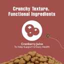 Get Naked Urinary Cat Health Treats with Cranberry & Real Chicken 6oz | Crunchy, Grain-Free, Natural Urinary Tract & Dental Care | Supports UT Support & Fresh Breath | Made in The USA (EXP 07/20/27)