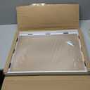 Abtgt 18x24 Canvas Floating Frame with 0.9" Deep, White Floater Frame for Canvas Paintings with Adhesive, Vertical or Horizontal Wall Art frame for Prints Oil Painting Diamond Decor, 1 Pack.