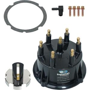 Distributor Cap and Rotor Kit for 4.3L V6 Engines with Thunderbolt IV/V HEI Ignition - Replaces 815407Q5, 815407A2, 18-5274, 815407Q02